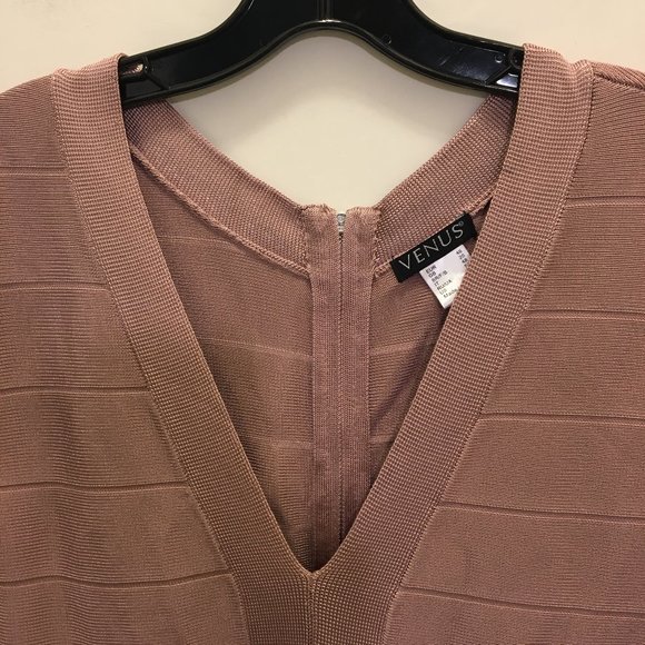 Venus Bandage Dress w/Fringe 14 - Picture 2 of 7